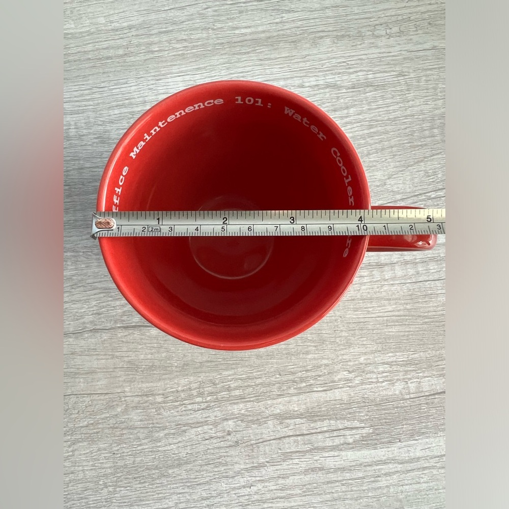 Disney Coffee Mug Cup MICKEY MOUSE "Office Maintenance 101: Water Cooler Care" - Picture 7 of 8
